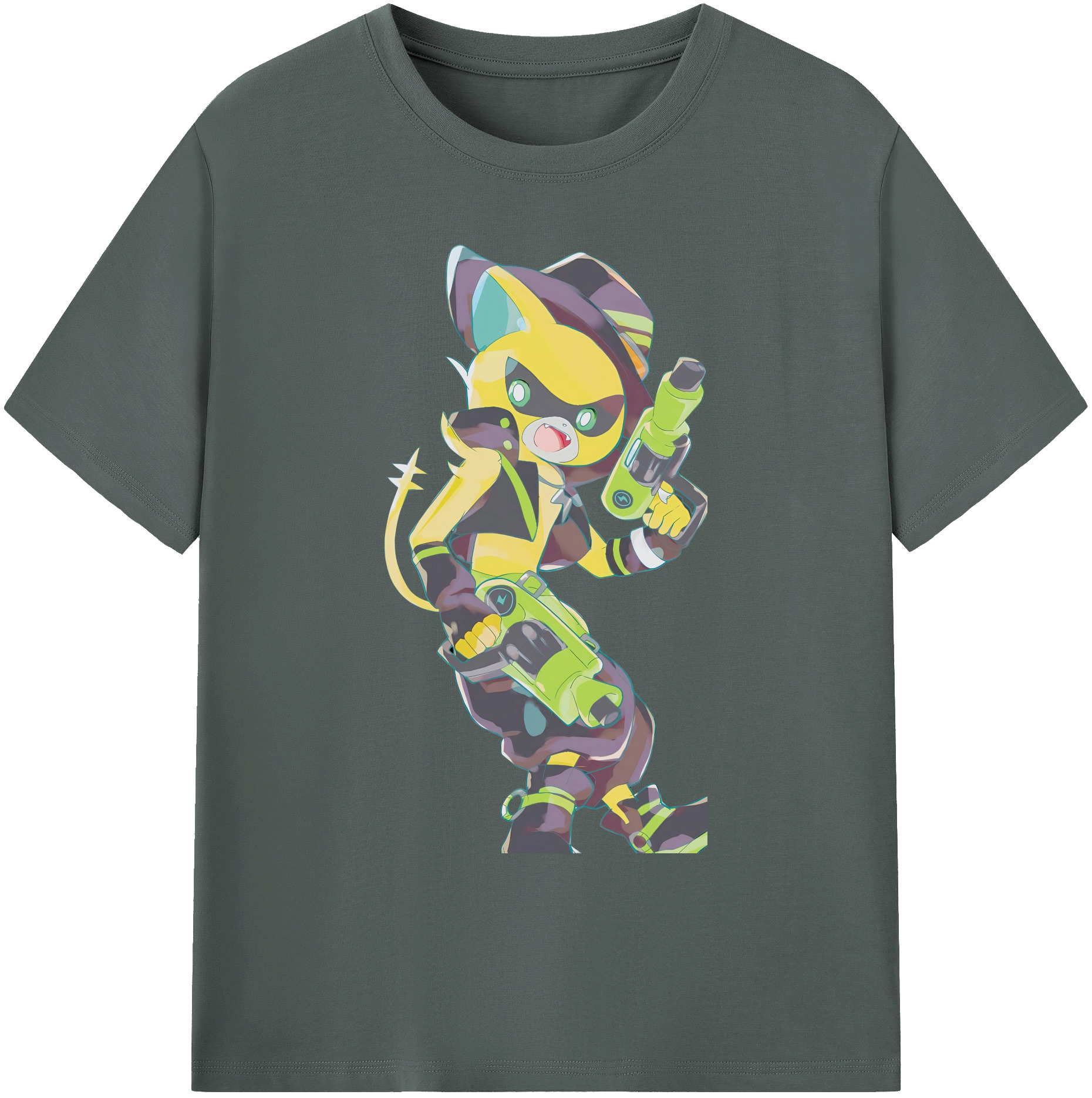 （画像用） 妖怪ウォッチ Yo-kai Watch 綿100％ メンズ半袖Tシャツ｜肌触りやわらか＆通気性